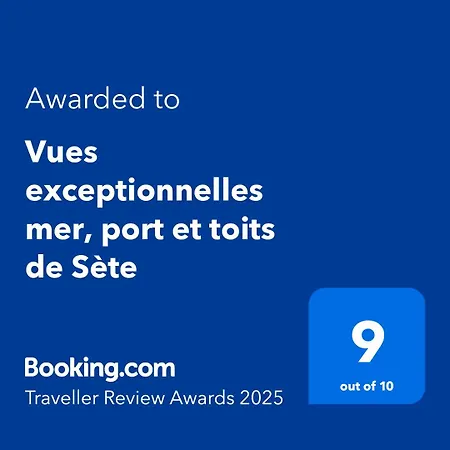 Appartement Vues Exceptionnelles Mer, Port Et Toits De *