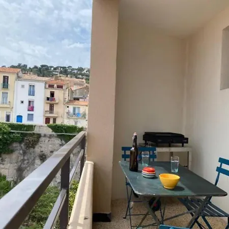 Vues Exceptionnelles Mer, Port Et Toits De דירה Sète